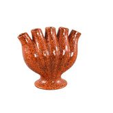 Gylian Orange Tubes Shaped Ceramic Vase L 33 x 17.5 x 30cm PTMD - Vaas - PTMD - livinglovely.nl