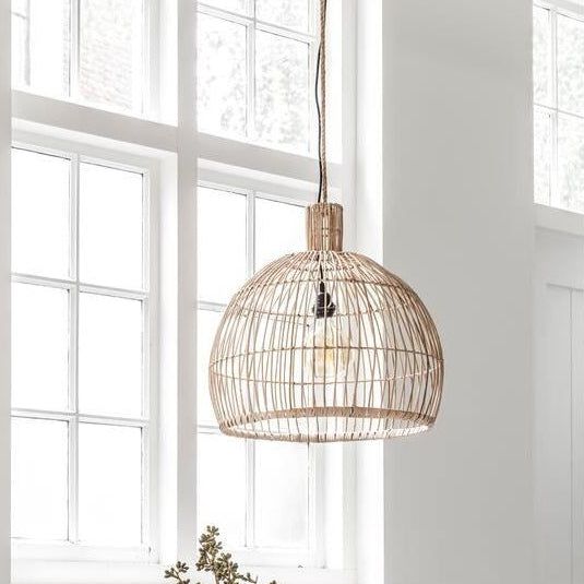 Sfeerbeeld van de hanglamp Las Salinas naturel van MUST Living