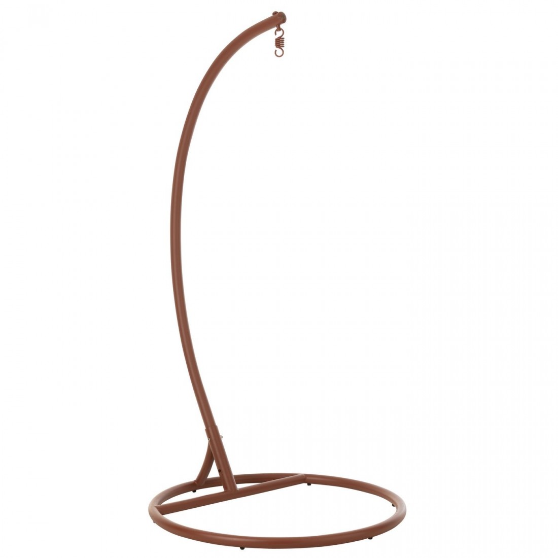 Hangstoel Egga Metaal/Koord Rood - Hangstoel - J-Line - livinglovely.nl