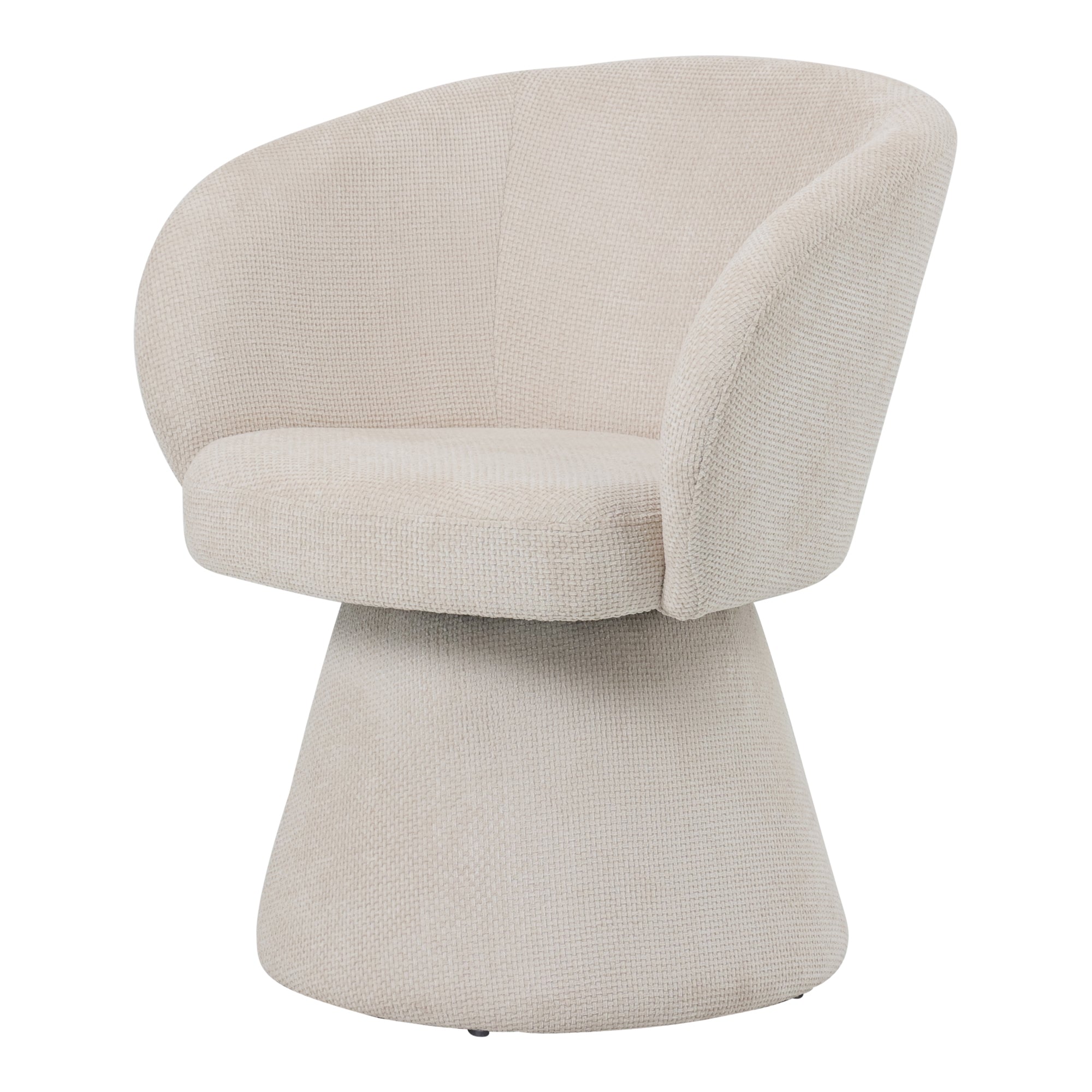 Hermes Cream Dining Chair Eden 3 PTMD - Eetkamerstoel - PTMD - livinglovely.nl