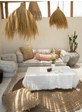 Het Linnen Tafelkleed - Wit - 150x200 - Tafelkleed - Bazar Bizar - livinglovely.nl