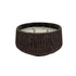 Holden Purple Cement Outdoor Candle Round Gold Finish LowL PTMD - Buitenkaars - PTMD - livinglovely.nl