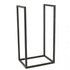 Houder Brandhout Rony Metaal Zwart - Decoratie - J-Line - livinglovely.nl