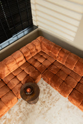 Jidde Sofa - Arm Links - Berge 1042 - Beige PTMD - Elementen bank - PTMD - livinglovely.nl
