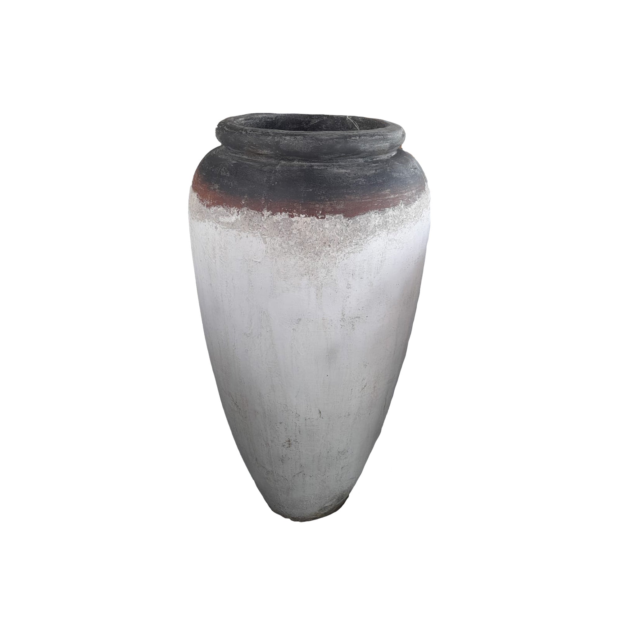 Kajetan Bloempot Wit Small PTMD - Pot - PTMD - livinglovely.nl