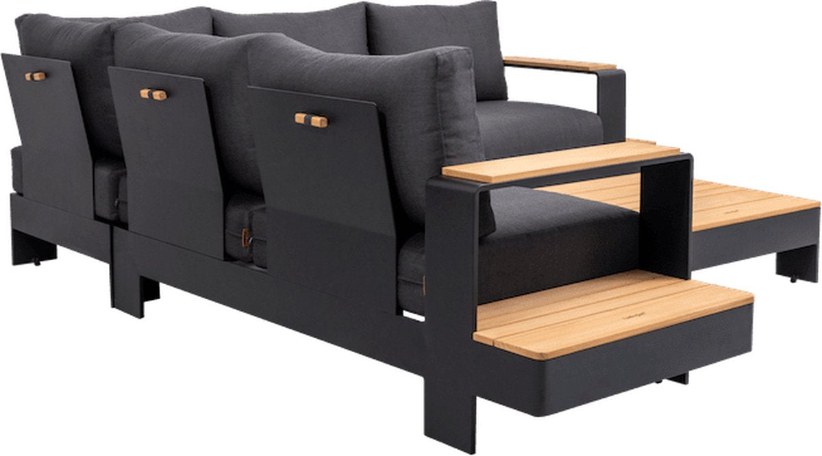 Kees Black Outdoor Loungeset - Lanterfant - Loungeset - Lanterfant - livinglovely.nl
