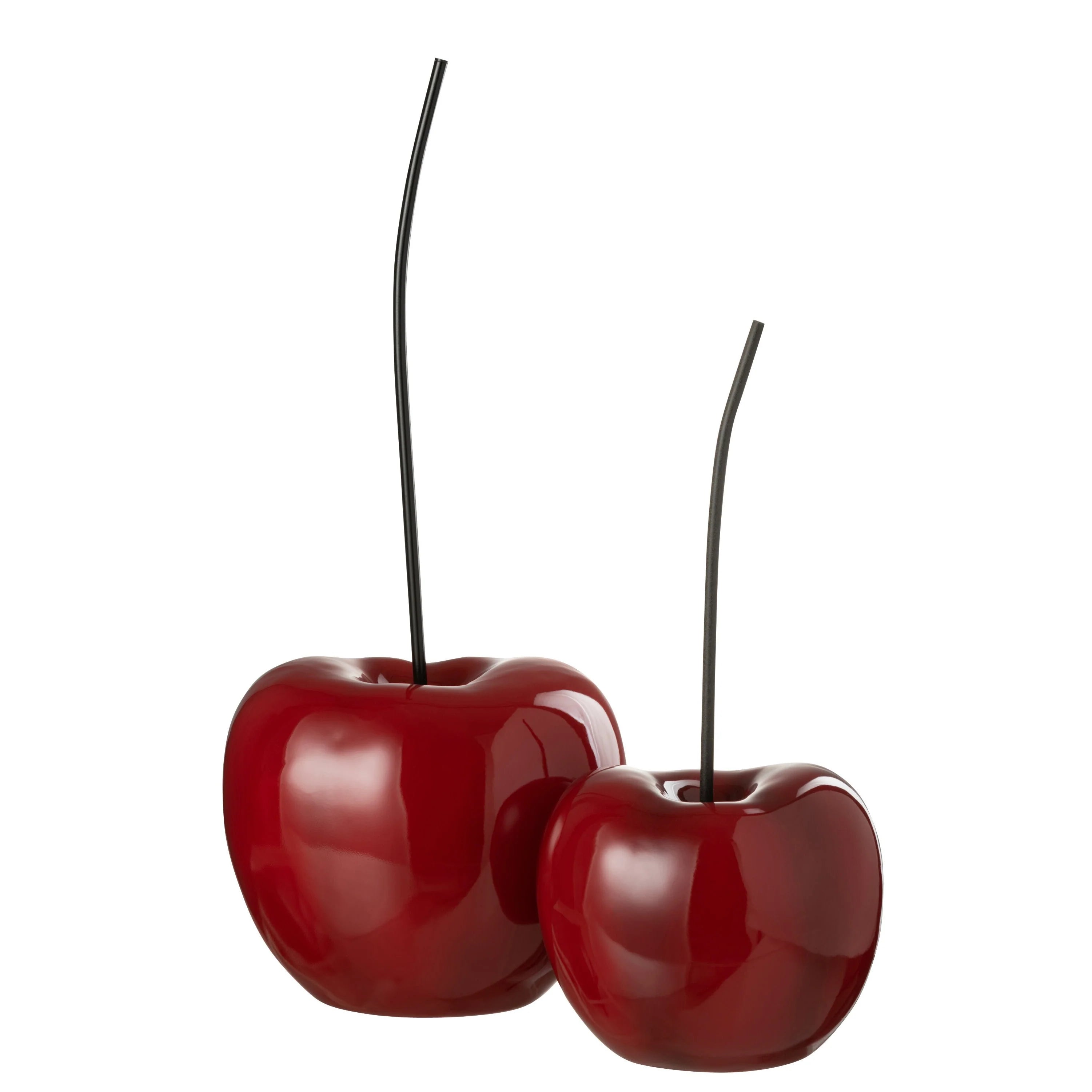Kers Resine Blinkend Rood Small L20cmxB17cmxH42cm