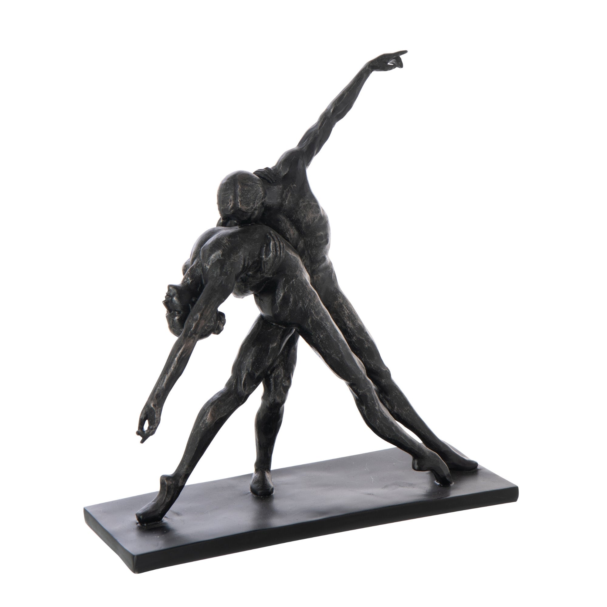 Koppel Op Voet Dansend Zwart J-Line - Beeld - J-Line - livinglovely.nl