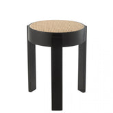 Kruk Pune Mangohout Zwart - Kruk - J-Line - livinglovely.nl