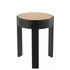 Kruk Pune Mangohout Zwart - Kruk - J-Line - livinglovely.nl
