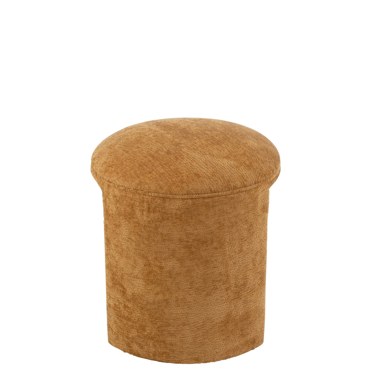 Kruk Rond Textiel Oker J-Line