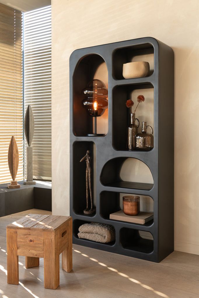 Kruk Will Dennenhout Bruin - Kruk - J-Line - livinglovely.nl