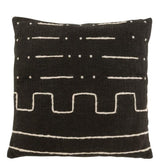 Kussen Grafisch Tekening 1 Katoen Zwart - Kussen - J-Line - livinglovely.nl