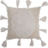 Kussen Kwast Polyester Wit - Kussen - J-Line - livinglovely.nl