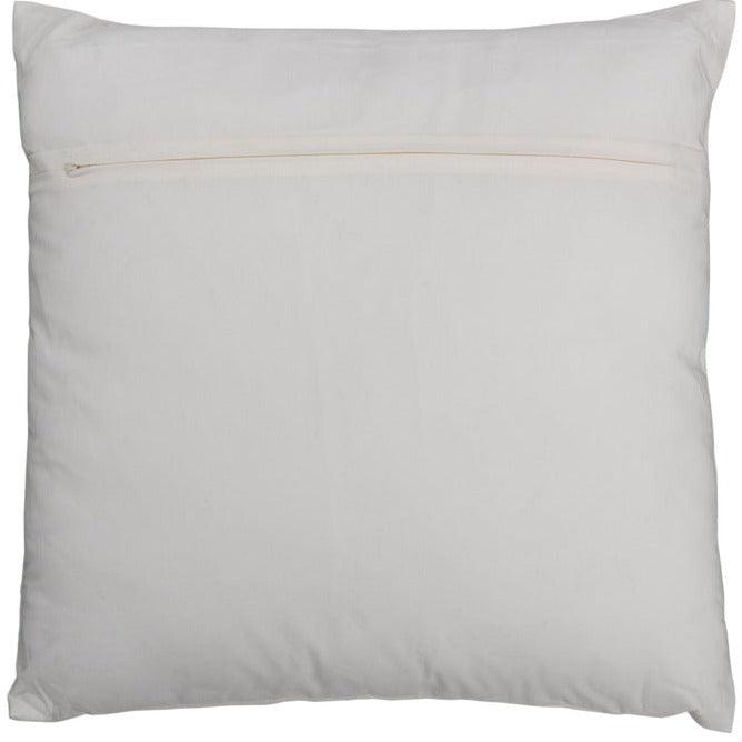 Kussen Melissa Katoen Zwart/Wit - Kussen - J-Line - livinglovely.nl