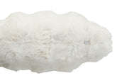 Kussen Wave Polyester Wit 45x45cm J-Line - kussen - J-Line - livinglovely.nl