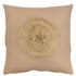 Kussen Zon Vierkant Polyester Beige - Kussen - J-Line - livinglovely.nl