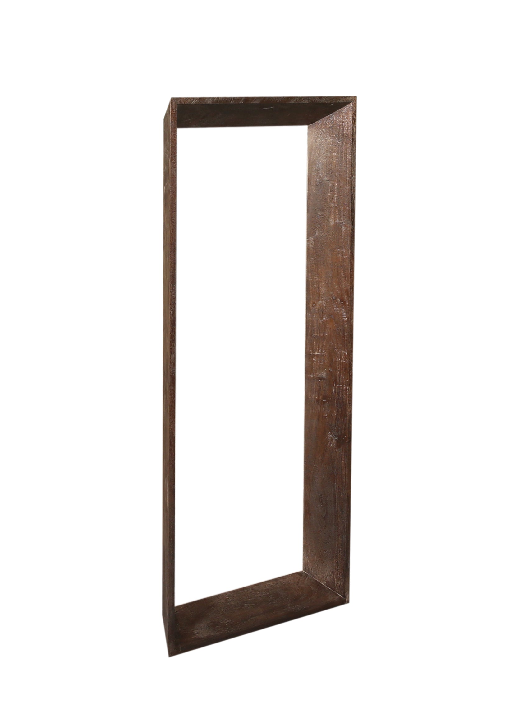 Kyro Brown Acacia Wood Rectangle Mirror Small PTMD - Spiegel - PTMD - livinglovely.nl
