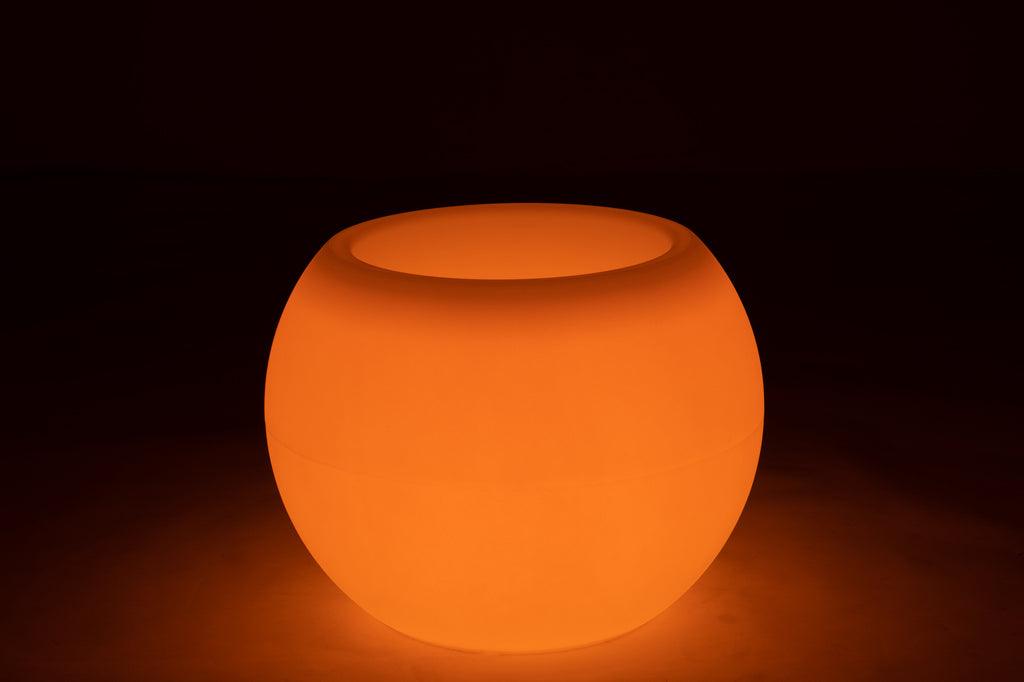 Lamp Bloempot Buiten Led Plastiek Mix - Pot - J-Line - livinglovely.nl