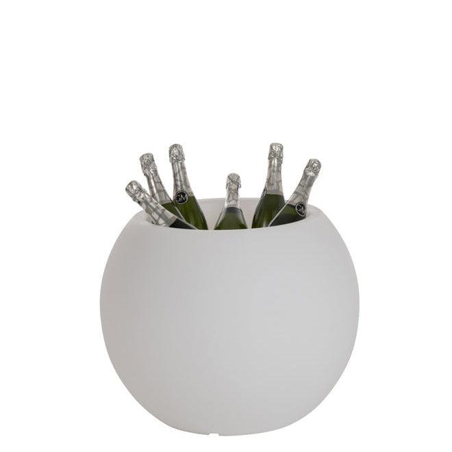 Lamp Bloempot Buiten Led Plastiek Mix - Pot - J-Line - livinglovely.nl