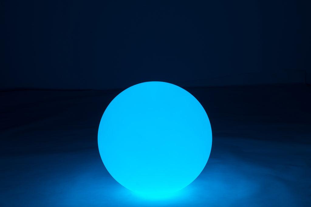 Lamp Bol Buiten Led Plastiek Mix Large 50cm - Outdoor-verlichting - J-Line - livinglovely.nl