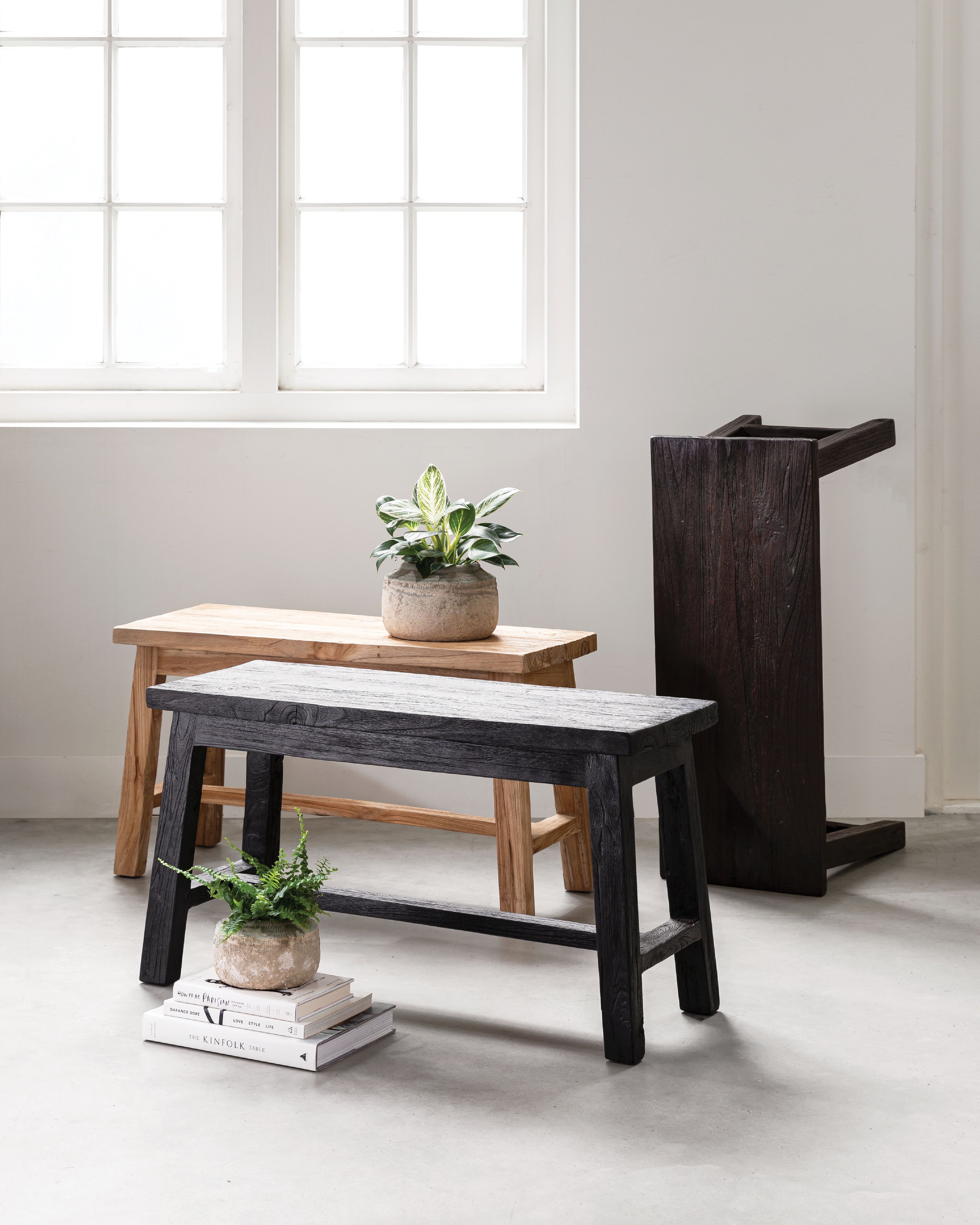 MUST Living Bank Trinity Naturel 80cm