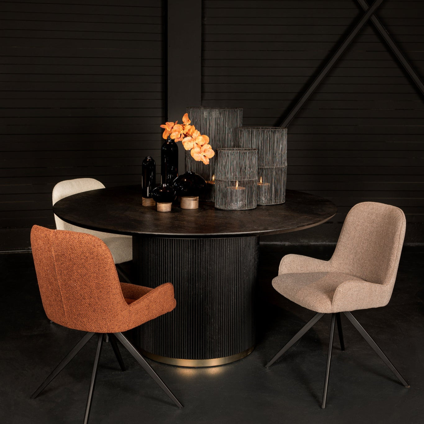 Leander Cream Dining Chair PTMD - Eetkamerstoel - PTMD - livinglovely.nl