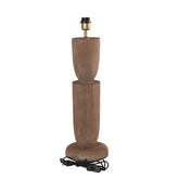 Lorinne Natural mango wood table lamp double - Tafellamp - PTMD - livinglovely.nl