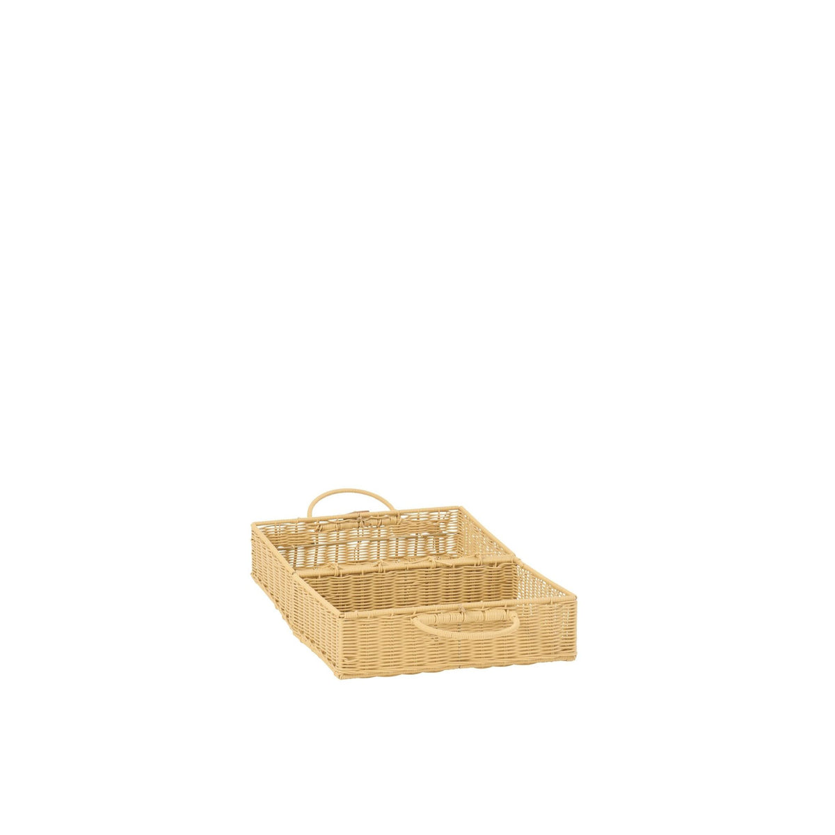 Mand Koffer Kunststof Naturel Small J-Line