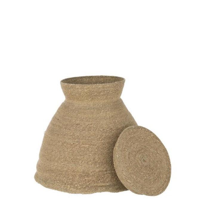 Mand Marie Zeegras Naturel - Mand - J-Line - livinglovely.nl