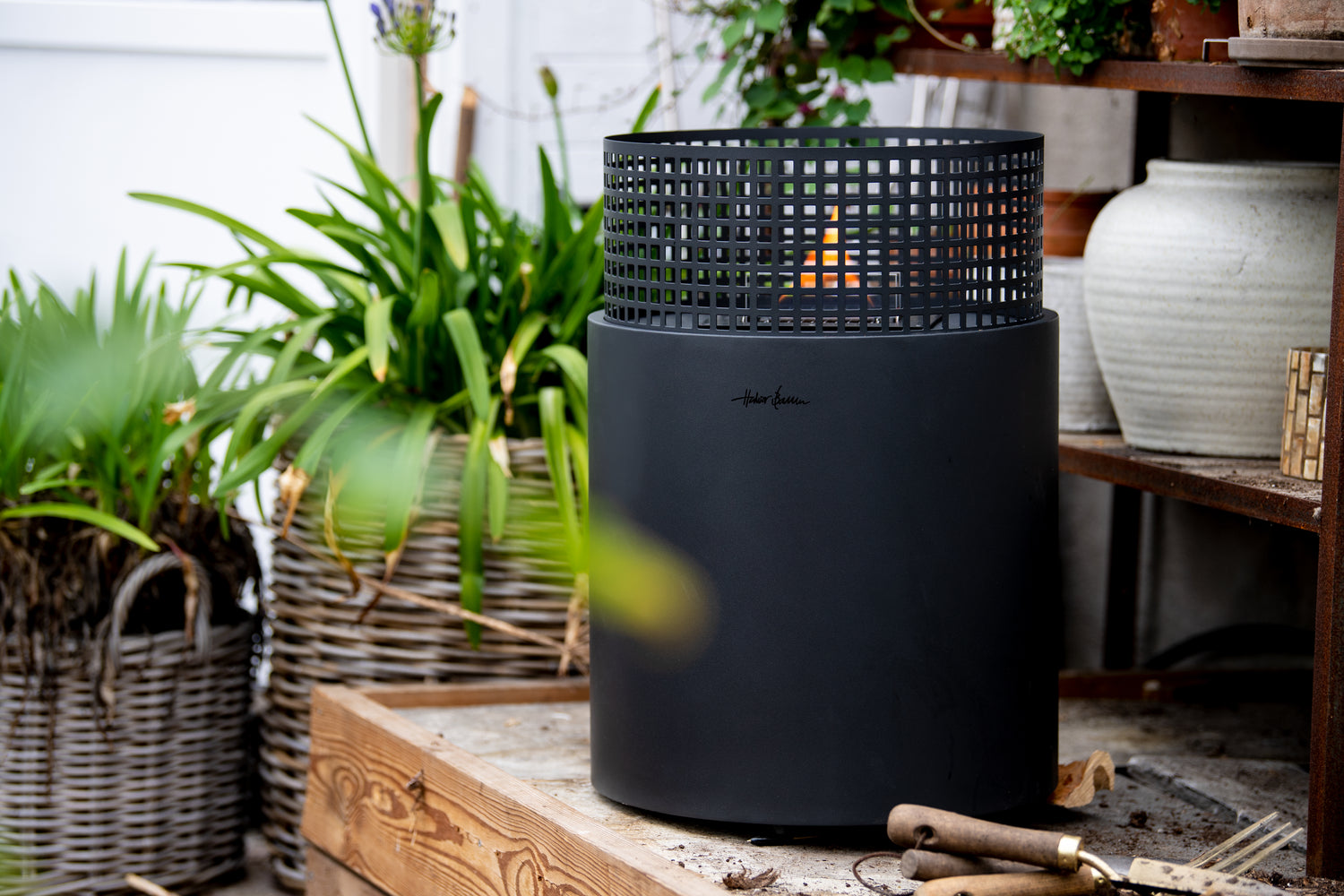 Mossel Bay Haard Zwart Tenderflame - Buitenhaard - Tenderflame - livinglovely.nl