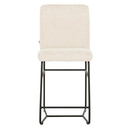 Must Living Bar Kruk Zola Glossy Naturel - Barkruk - MUST Living - livinglovely.nl