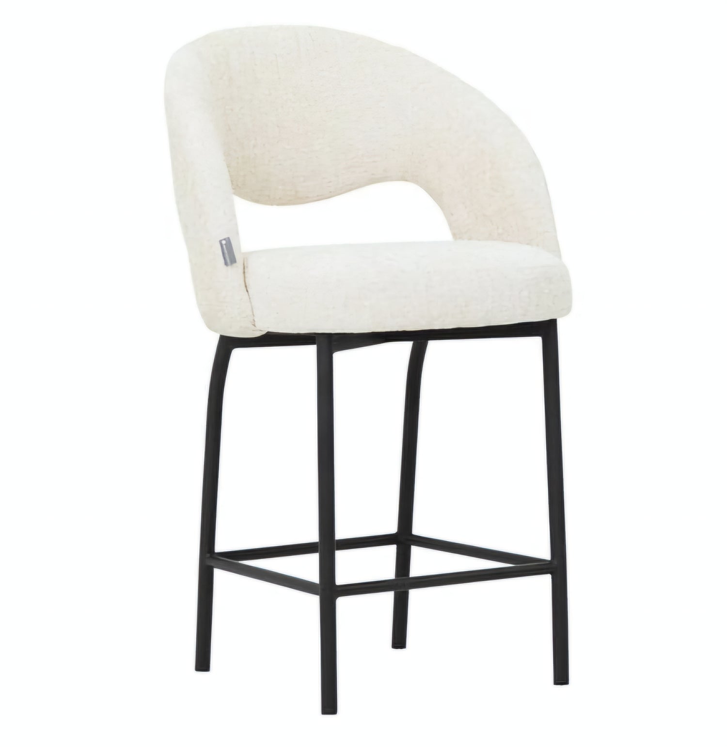 Must Living Barstoel Arca Glossy Naturel - Barkruk - MUST Living - livinglovely.nl