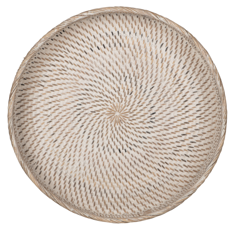 MUST Living Dienblad Saint Barths Rond Set van 2 - Dienblad - MUST Living - livinglovely.nl