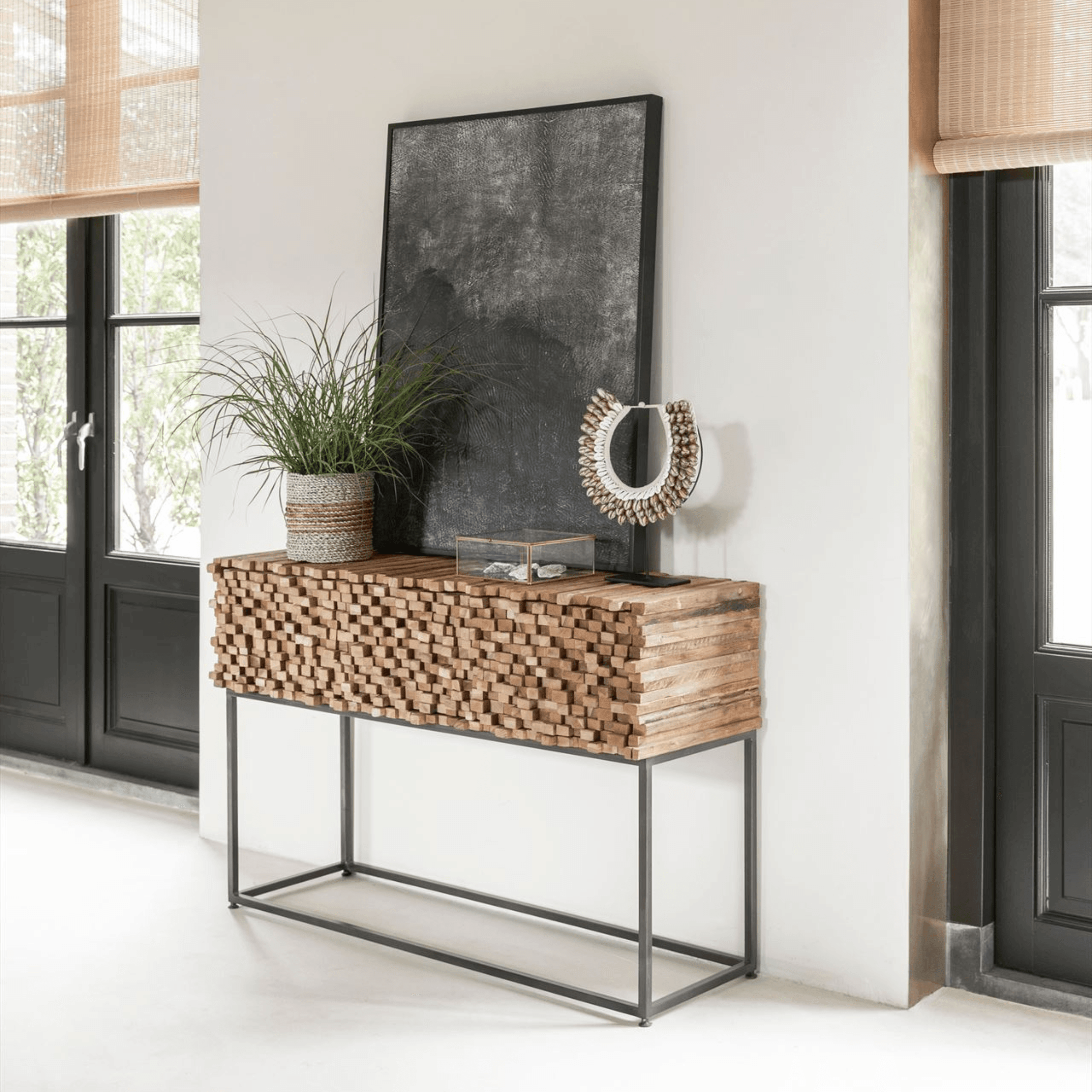 MUST Living Dressoir Sticks 3 lades - Dressoir - MUST Living - livinglovely.nl