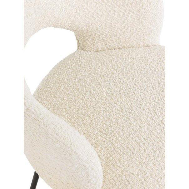 Must Living Eetkamerstoel Vista Boucle Naturel - Eetkamerstoel - MUST Living - livinglovely.nl