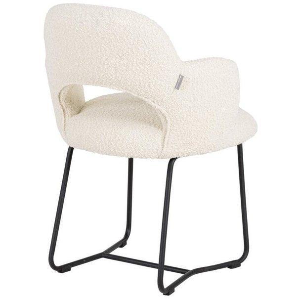 Must Living Eetkamerstoel Vista Boucle Naturel - Eetkamerstoel - MUST Living - livinglovely.nl