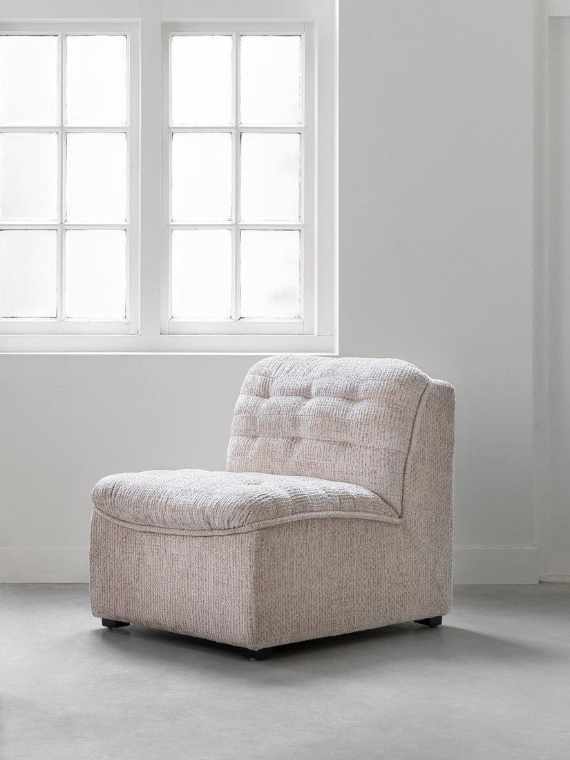 Must Living Fauteuil Liberty Glamour Naturel - Fauteuil - MUST Living - livinglovely.nl