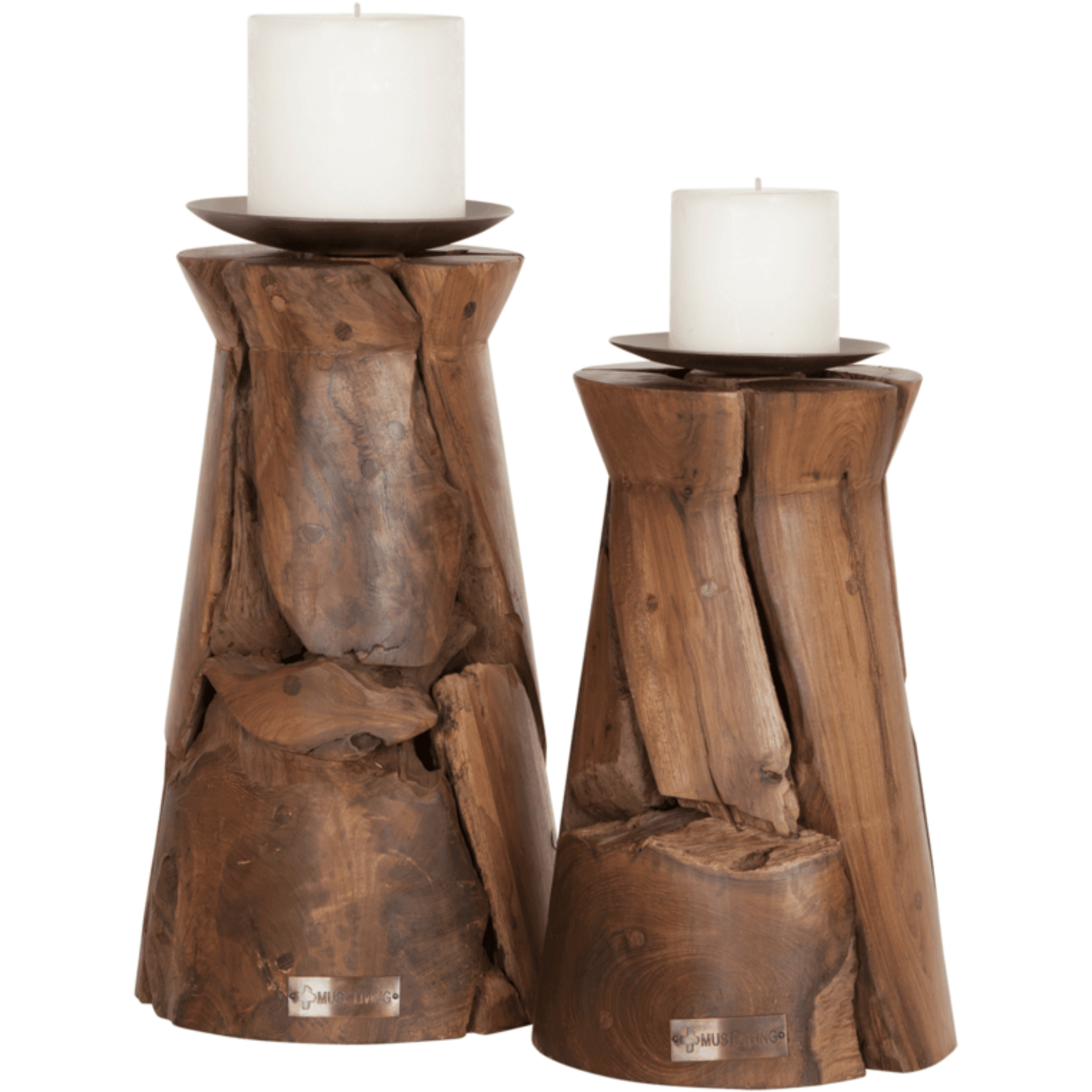 MUST Living Kandelaar Flame Small - Kandelaar - MUST Living - livinglovely.nl