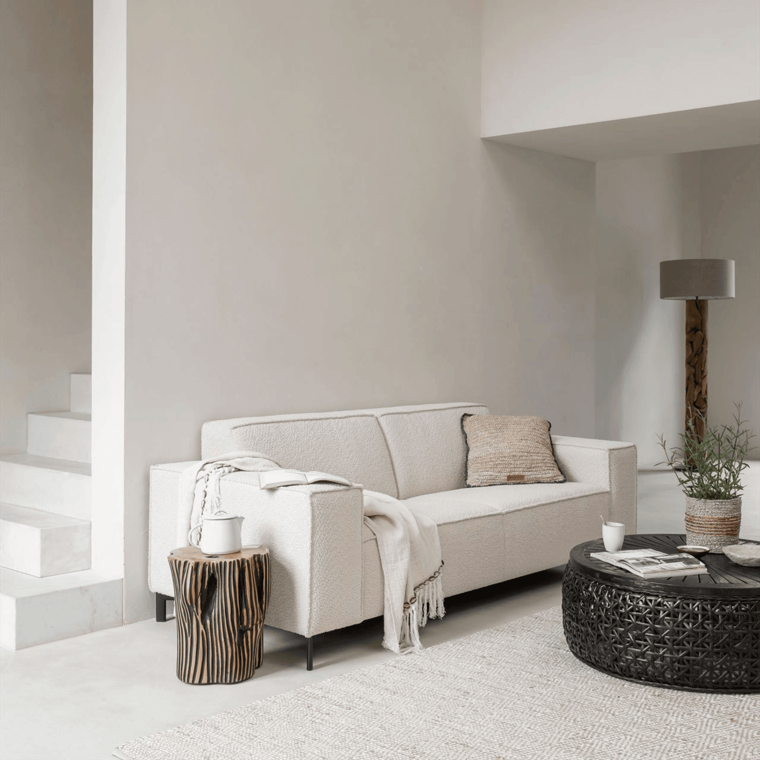 MUST Living Krukje Stripe - Kruk - MUST Living - livinglovely.nl