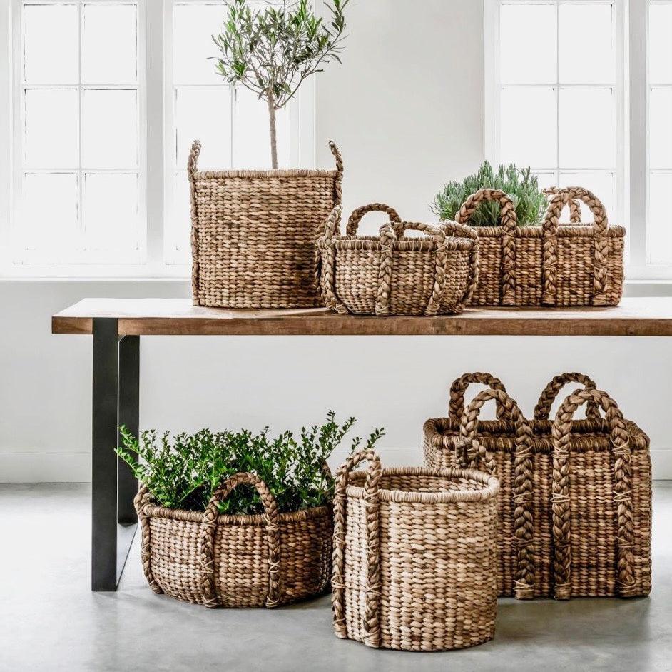 Must Living Manden Colony Set van 2 Laag - Mand - MUST Living - livinglovely.nl