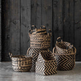 Must Living Manden Ovaal set van 2 - Mand - MUST Living - livinglovely.nl