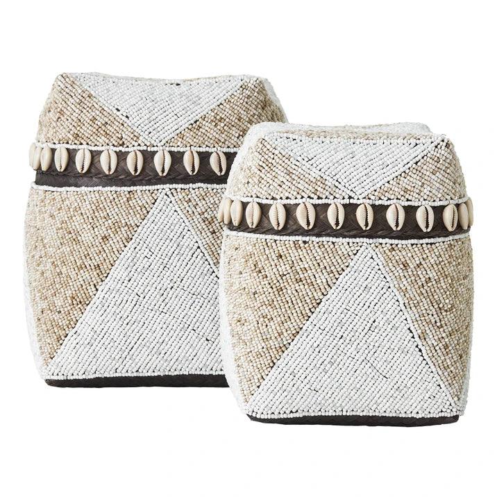 Must Living Mandenset Ubud Set van 2 - Mand - MUST Living - livinglovely.nl