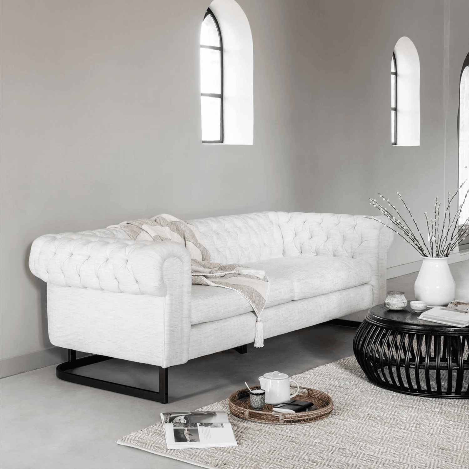 MUST Living Salontafel Positano Zwart - Salontafel - MUST Living - livinglovely.nl