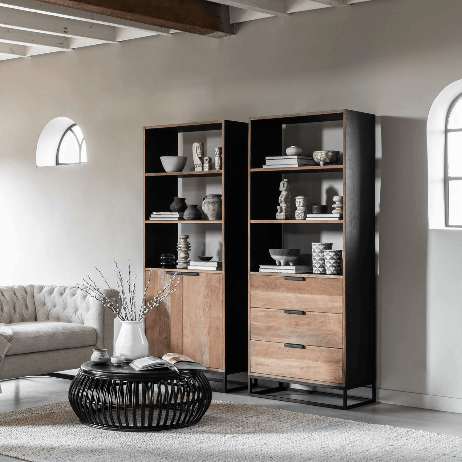 MUST Living Salontafel Positano Zwart - Salontafel - MUST Living - livinglovely.nl