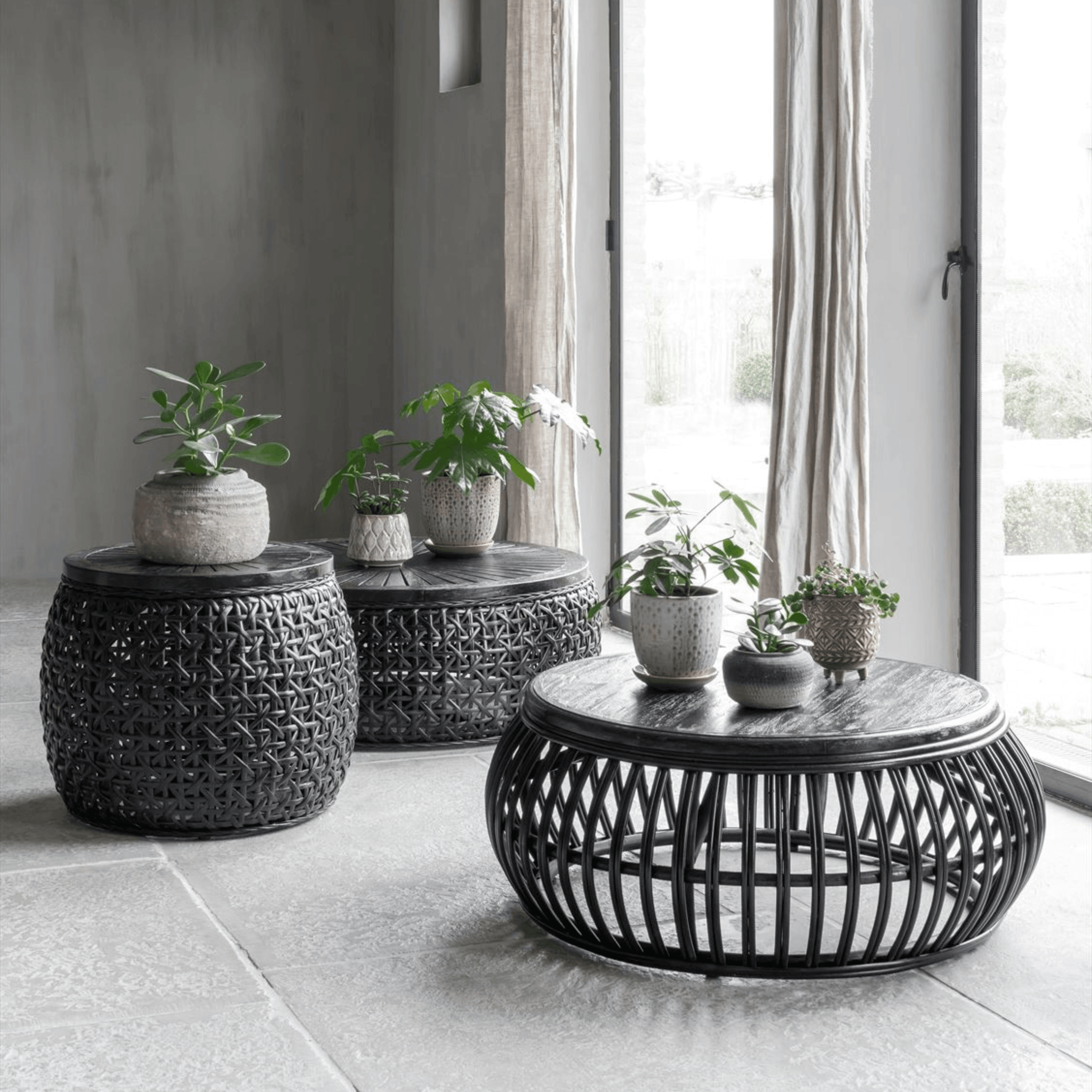 MUST Living Salontafel Positano Zwart - Salontafel - MUST Living - livinglovely.nl