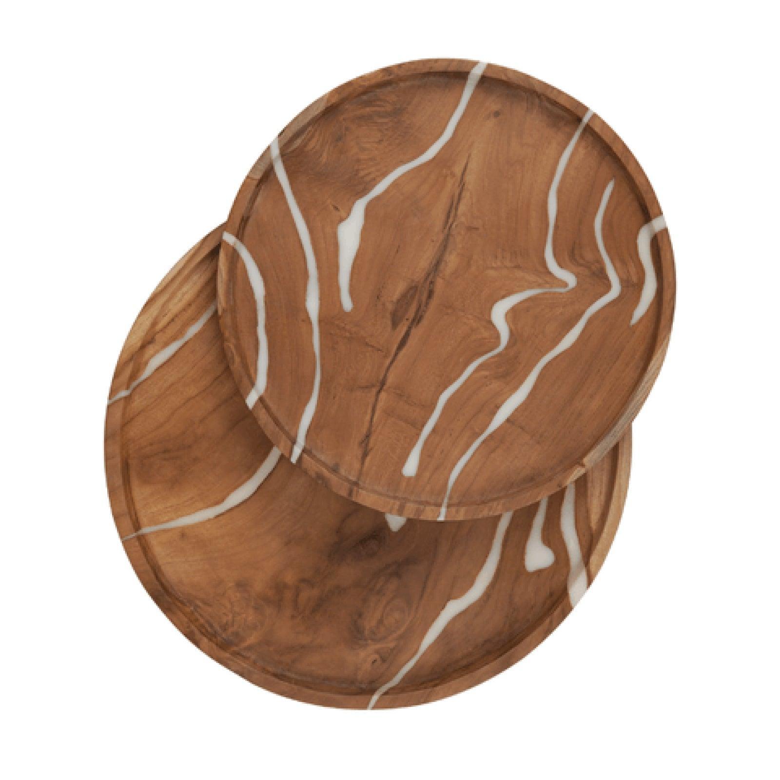 MUST Living Schalen Cream set van 2 - Niet gemapped -Archiveren - Schaal - MUST Living - livinglovely.nl