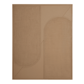MUST Living Wandpaneel Elyn Brown Large - Wandpaneel - MUST Living - livinglovely.nl