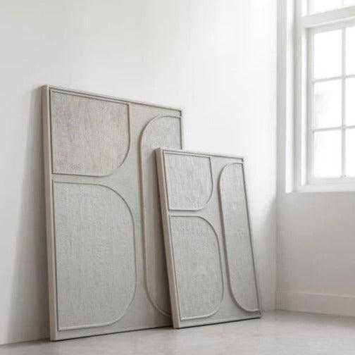 Must Living Wandpaneel Lorcan Cream Small - Wandpaneel - MUST Living - livinglovely.nl