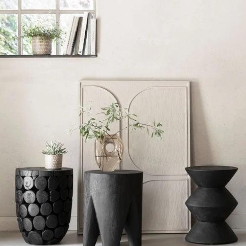 Must Living Wandpaneel Lorcan Cream Small - Wandpaneel - MUST Living - livinglovely.nl